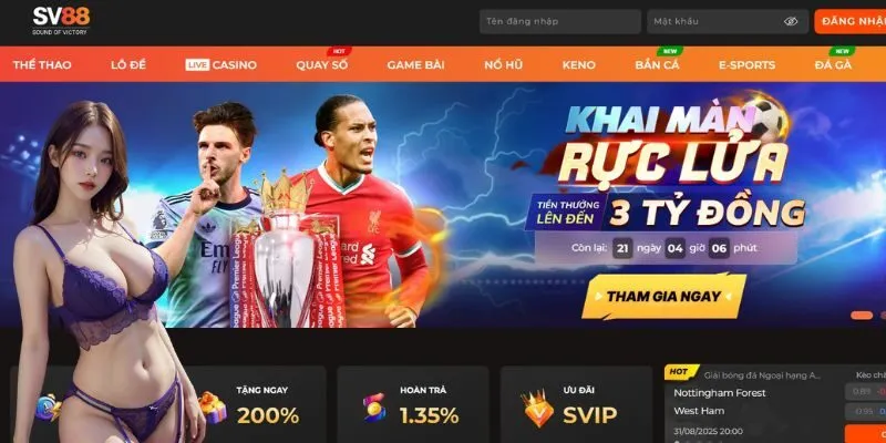 SV88 - Đánh Giá Chi Tiết Nhà Cái Uy Tín Hàng Đầu Hiện Nay