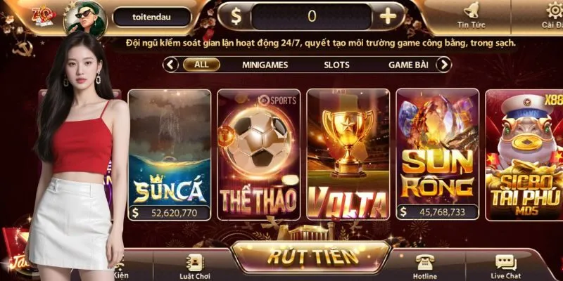 Zowin - Trải Nghiệm Sân Chơi Giải Trí Tuyệt Vời Nhất 2025